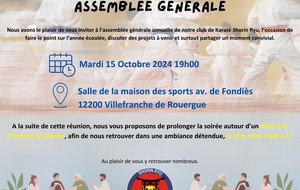 ASSEMBLEE GENERALE 2024